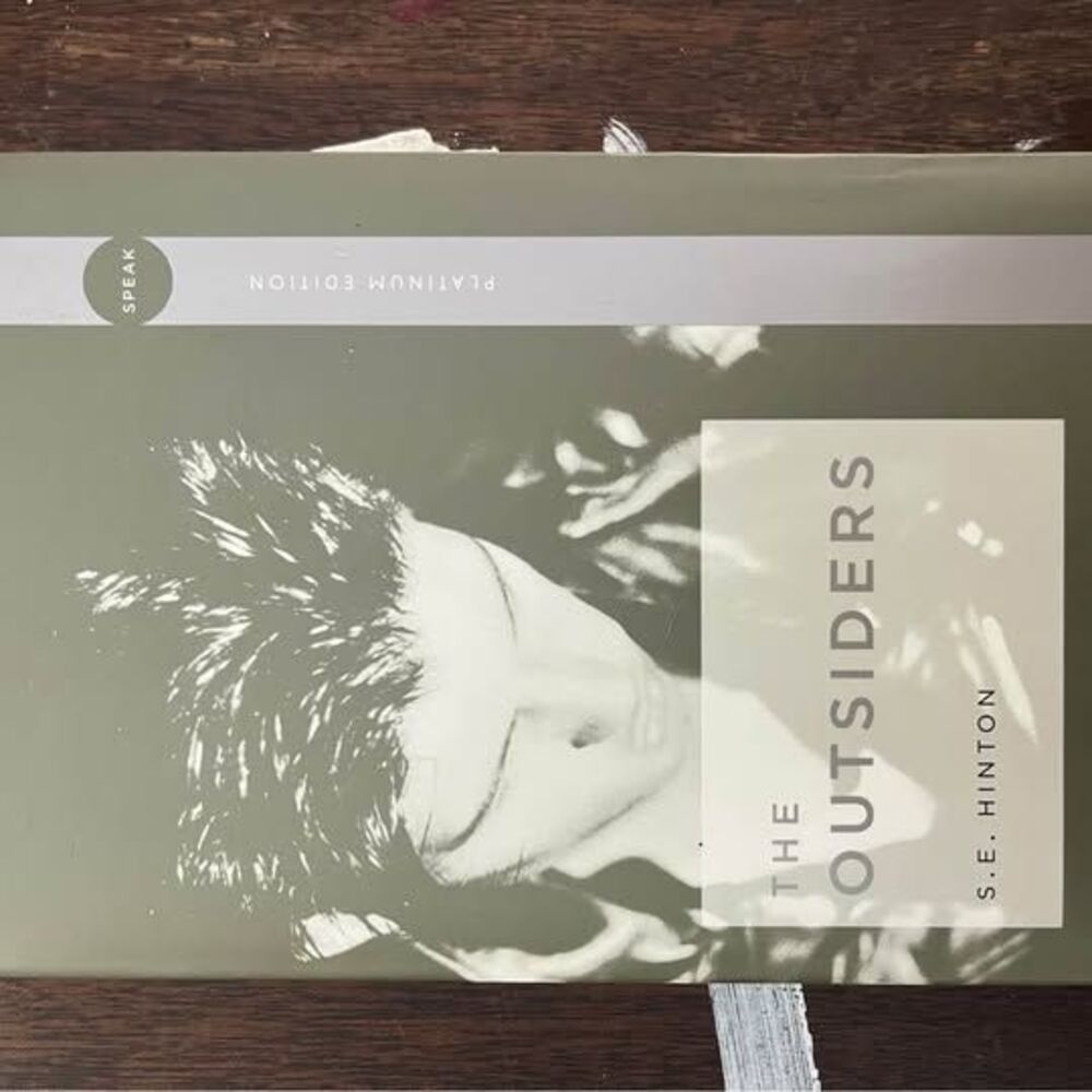 The Outsiders by S.E. Hinton Platinum Edition Paperback